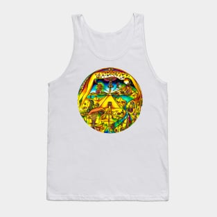 Pyramidst Egypt Tank Top